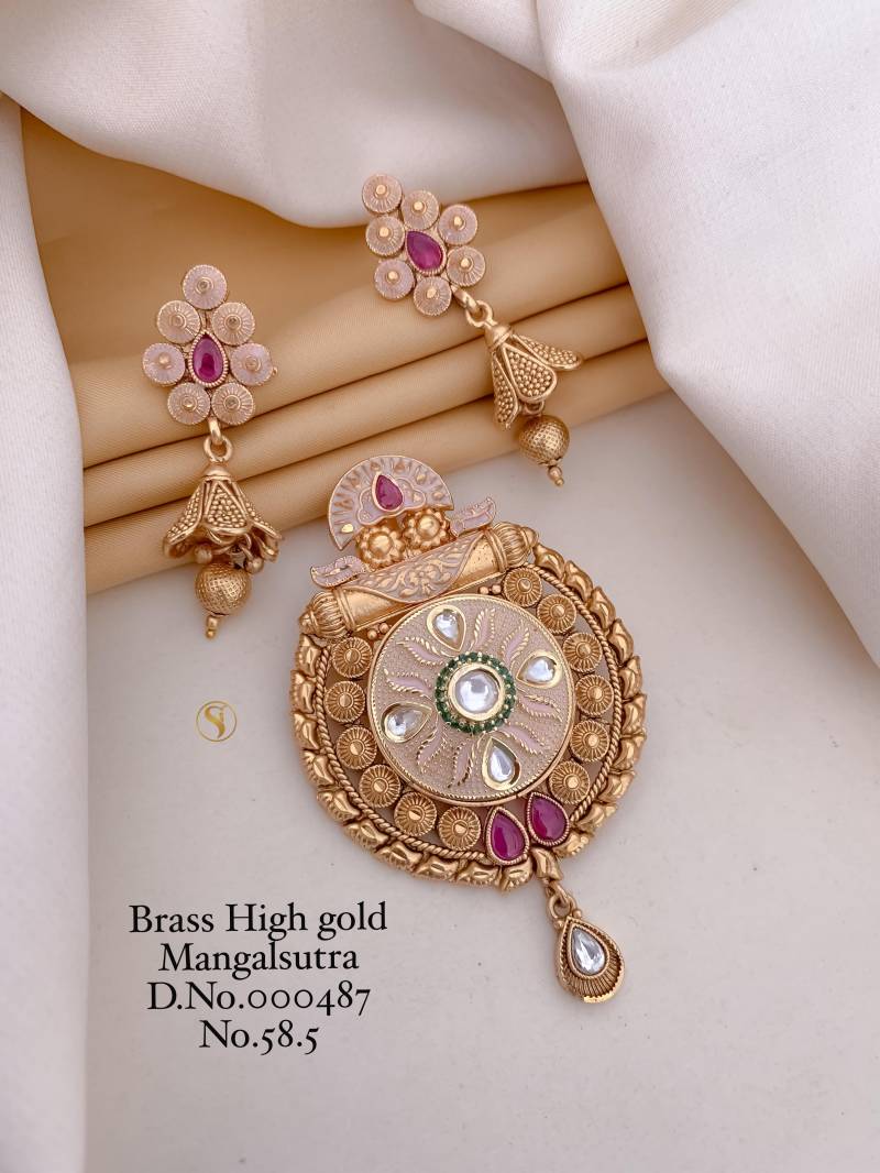 Brass High Gold Mangalsutra 25