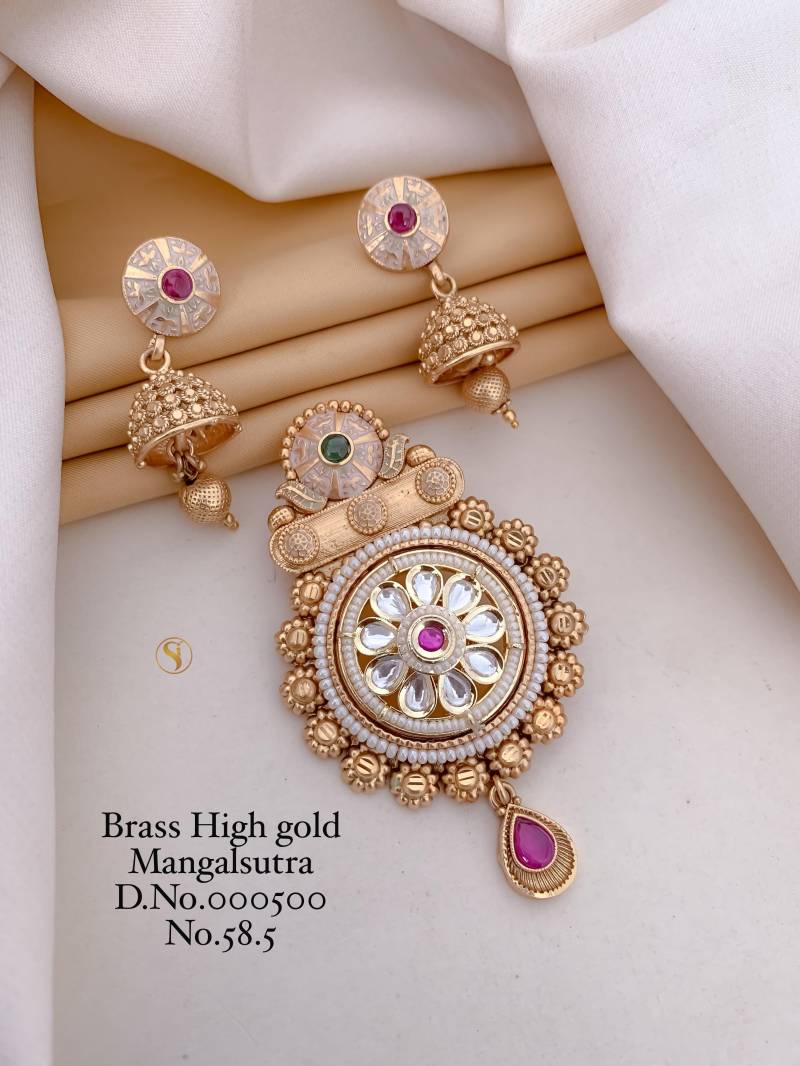 Brass High Gold Mangalsutra 25