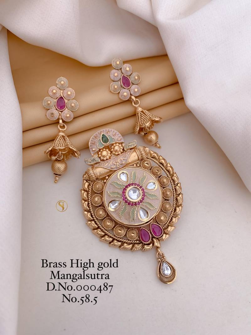 Brass High Gold Mangalsutra 25