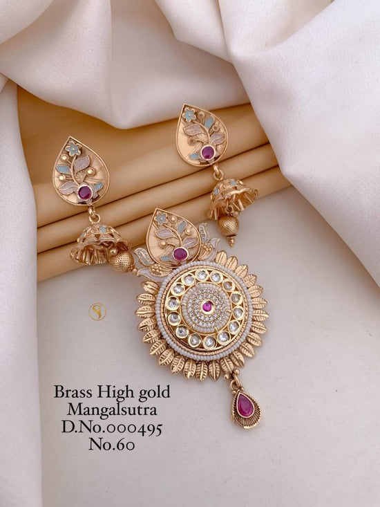 Brass High Gold Mangalsutra 26