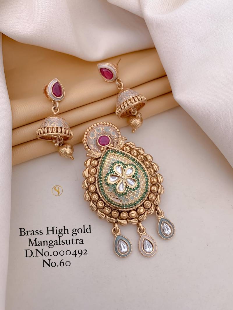 Brass High Gold Mangalsutra 26