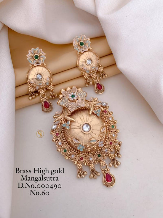 Brass High Gold Mangalsutra 26