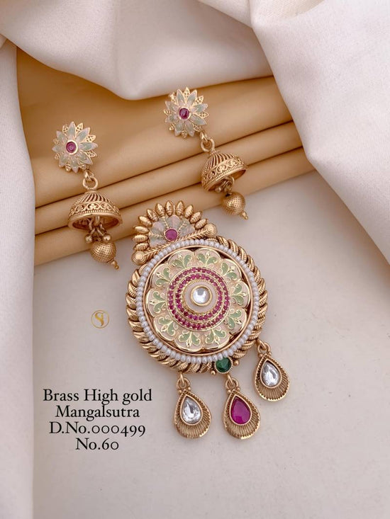 Brass High Gold Mangalsutra 26