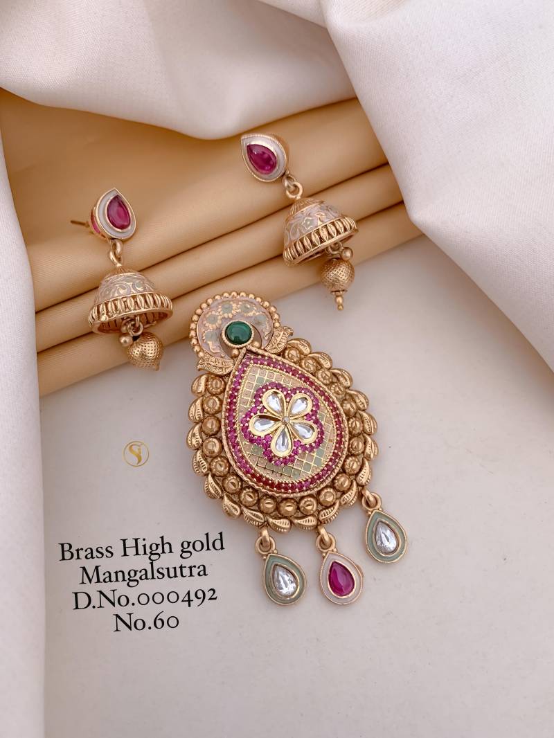 Brass High Gold Mangalsutra 26