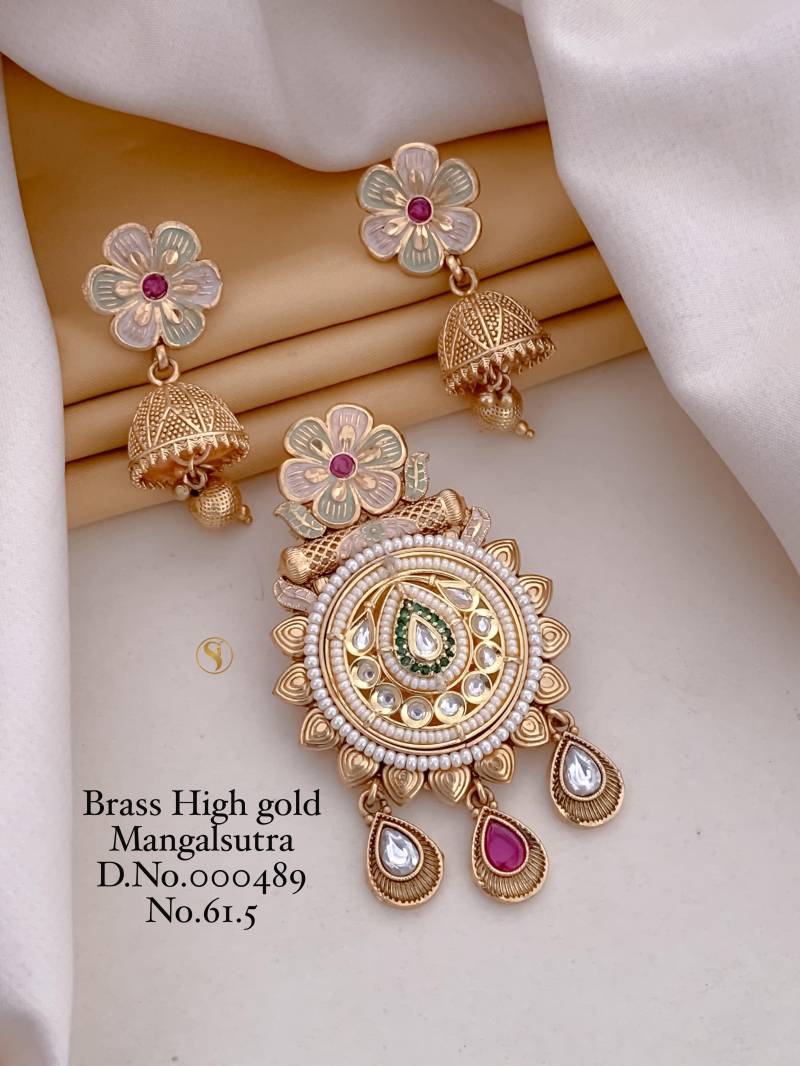 Brass High Gold Mangalsutra 27