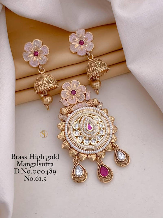 Brass High Gold Mangalsutra 27