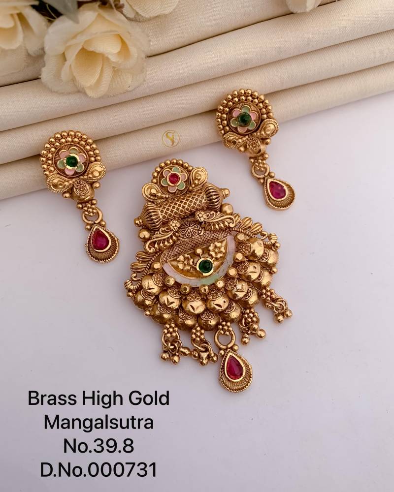 Brass High Gold Mangalsutra 28