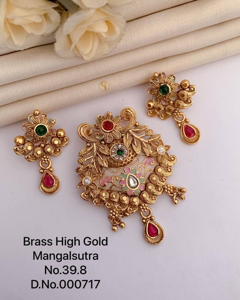 Brass High Gold Mangalsutra 28