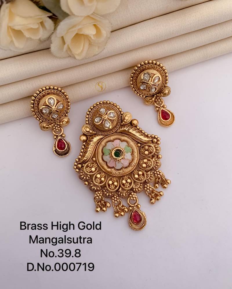 Brass High Gold Mangalsutra 28