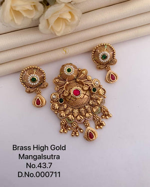 Brass High Gold Mangalsutra 29