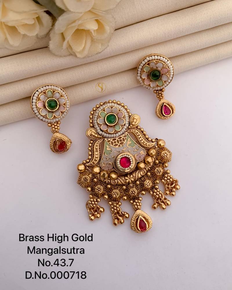 Brass High Gold Mangalsutra 29