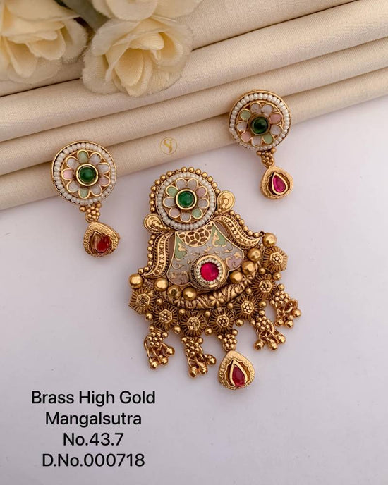 Brass High Gold Mangalsutra 29