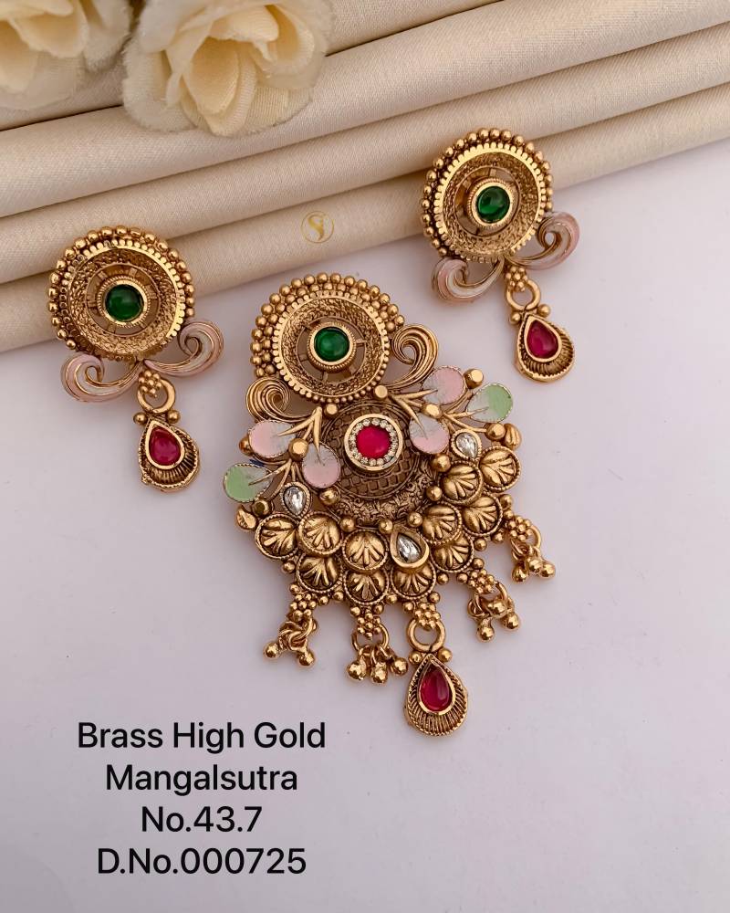 Brass High Gold Mangalsutra 29