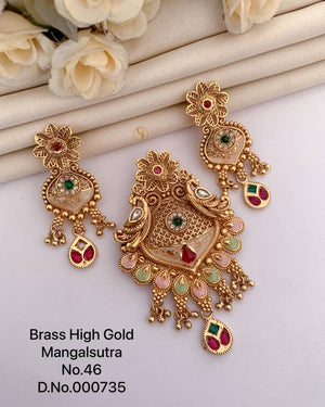 Brass High Gold Mangalsutra 30