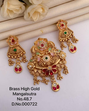 Brass High Gold Mangalsutra 30