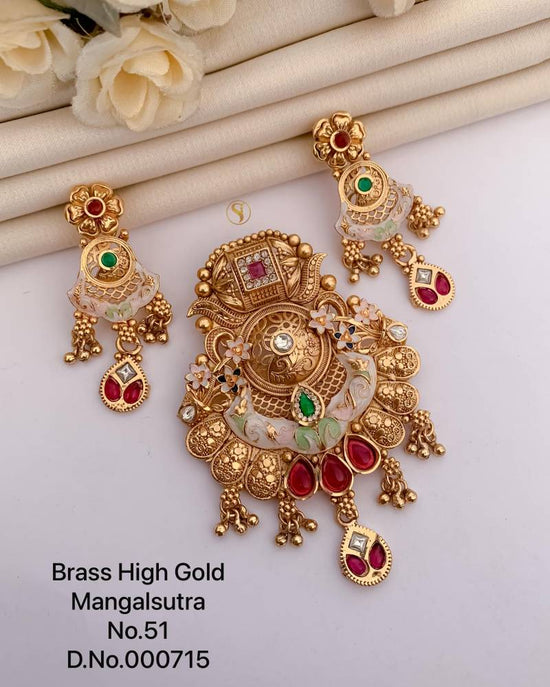 Brass High Gold Mangalsutra 31
