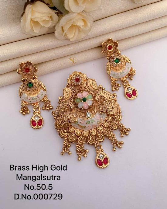 Brass High Gold Mangalsutra 31