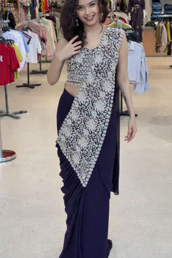 Bt 7146 Faux Georgette Saree Wholesale Catalogue - Amrah Wholesale