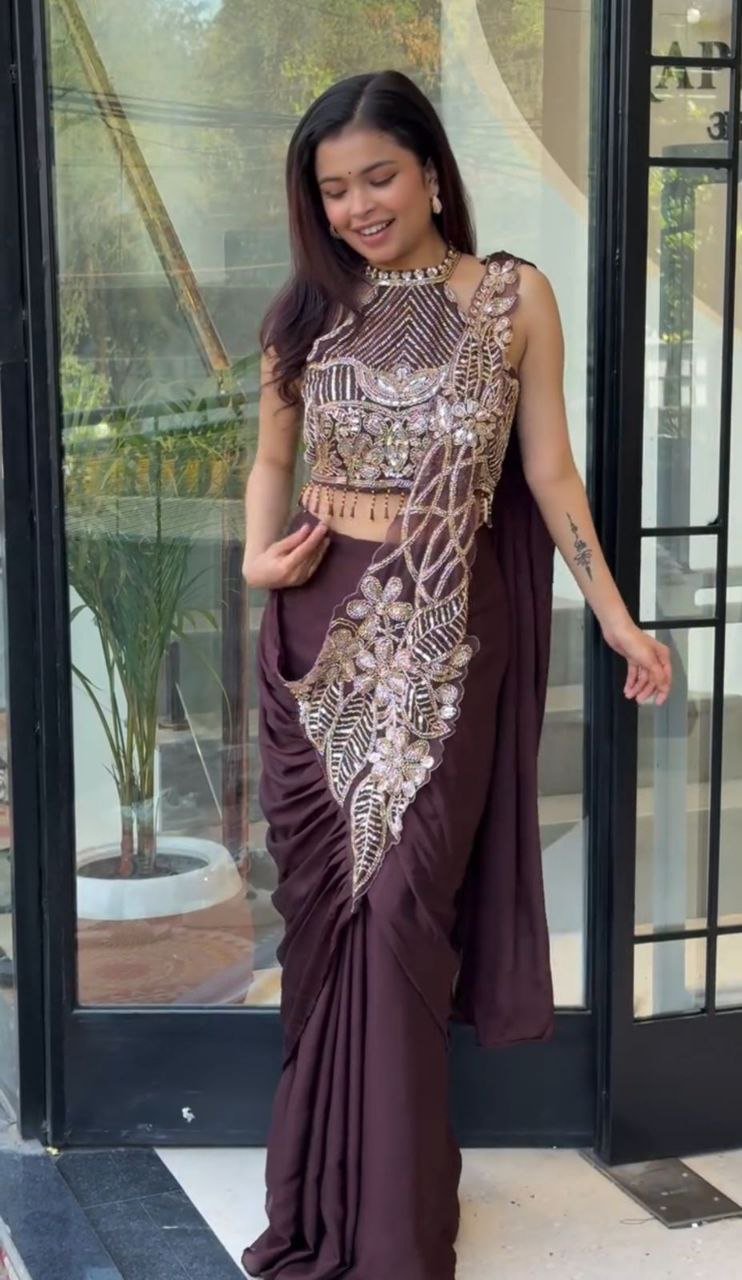 Bt 7148 Star Georgette Saree Wholesale Catalogue - Amrah Wholesale