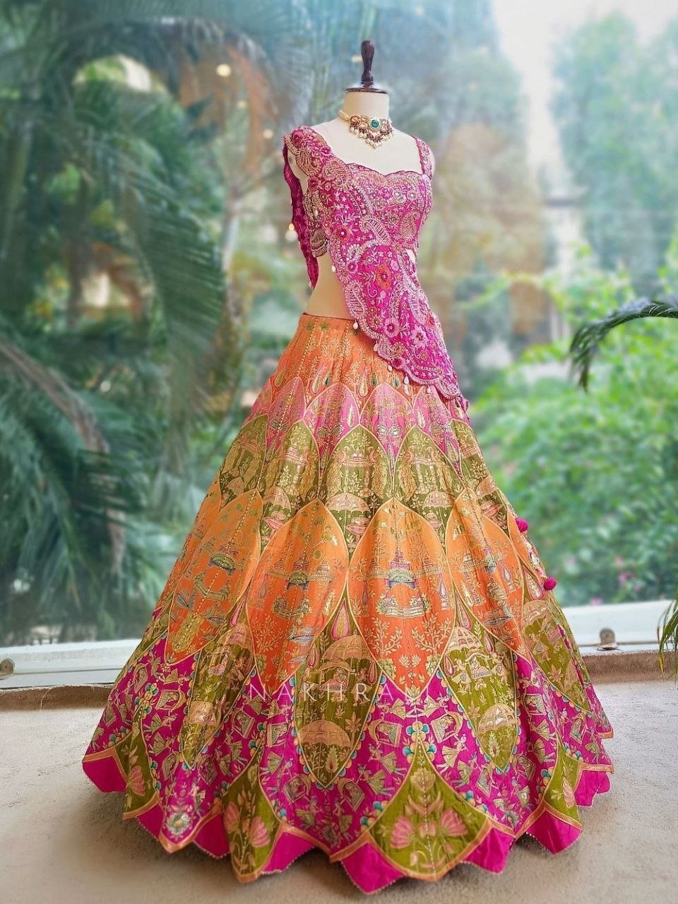BT 7156 Crepe Digital Printed Designer Lehenga Choli With Shrug - Amrah Wholesale