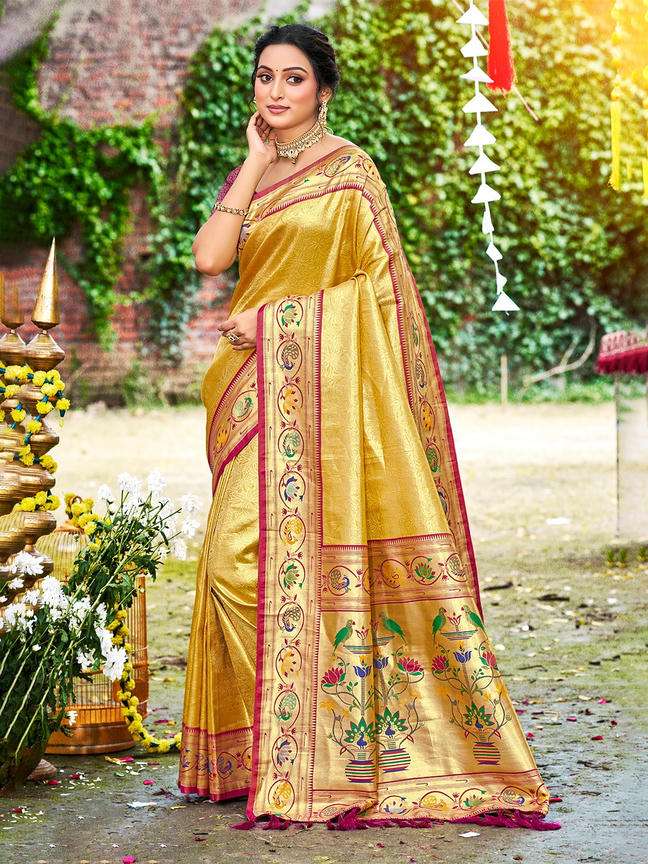 Bunawat Aadya Silk Printed Saree