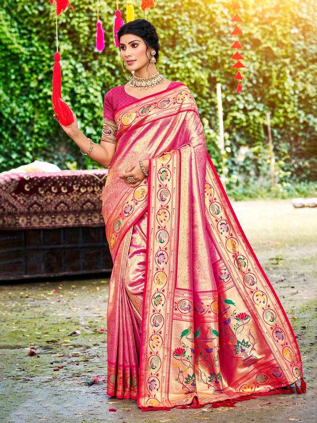Bunawat Aadya Silk Printed Saree