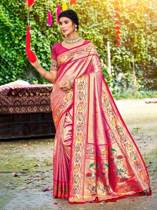Bunawat Aadya Silk Printed Saree