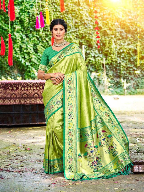 Bunawat Aadya Silk Printed Saree
