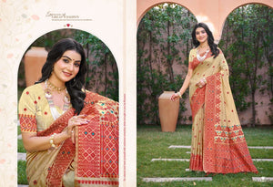 Bunawat Anubhavika Assam Silk Printed Saree