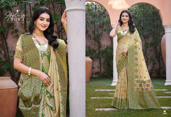 Bunawat Anubhavika Assam Silk Printed Saree