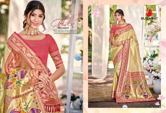 BUNAWAT DEVYANI SILK VOL-4 Kanjivaram Silk Printed Saree