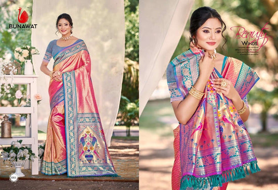 BUNAWAT DEVYANI SILK VOL-4 Kanjivaram Silk Printed Saree