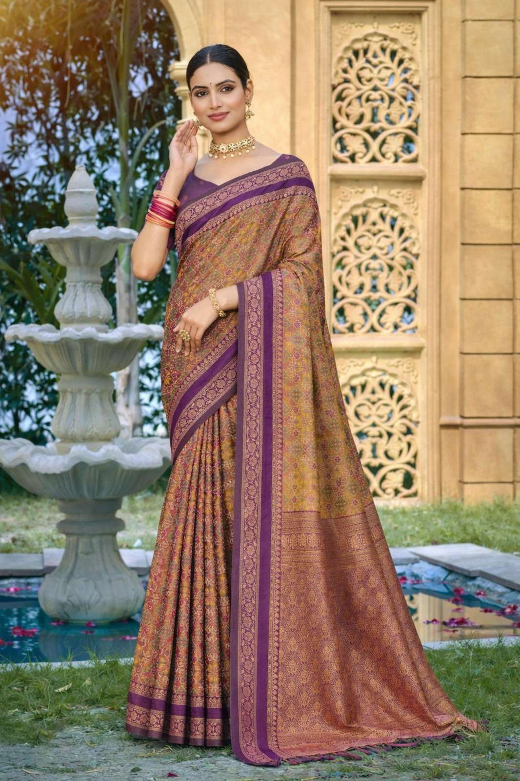 Bunawat Kantha Silk - Amrah Wholesale