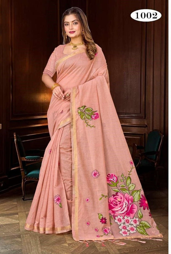 Bunawat Katha Cotton Printed Saree Wholesale Catalogue - Amrah Wholesale