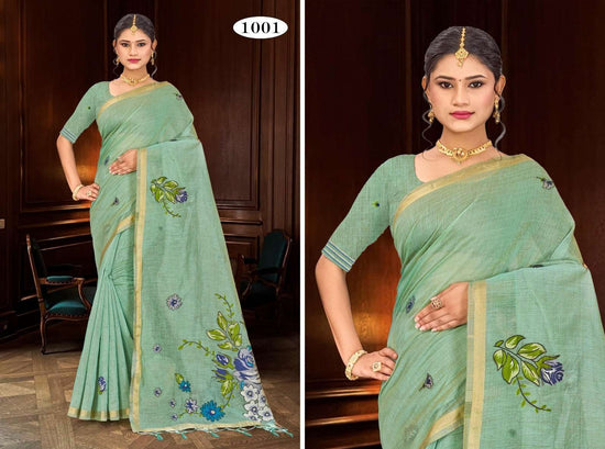Bunawat Katha Cotton Printed Saree Wholesale Catalogue - Amrah Wholesale