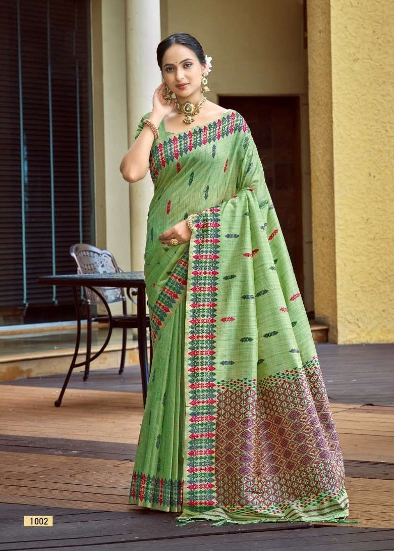Bunawat Lachaka Silk Assam Silk Saree