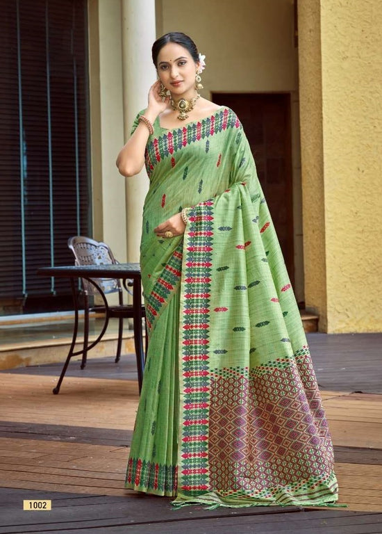 Bunawat Lachaka Silk Assam Silk Saree