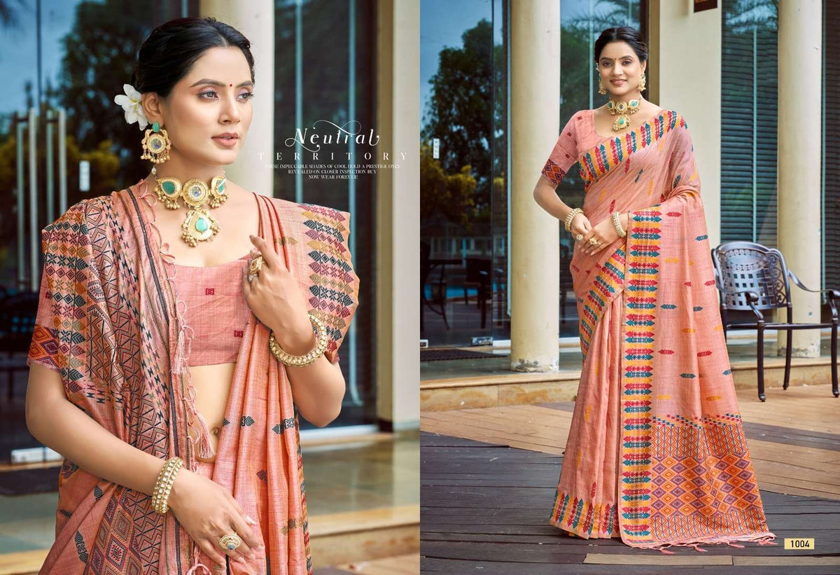 Bunawat Lachaka Silk Assam Silk Saree