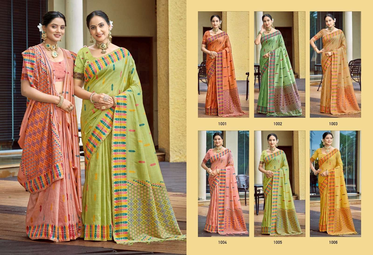 Bunawat Lachaka Silk Assam Silk Saree