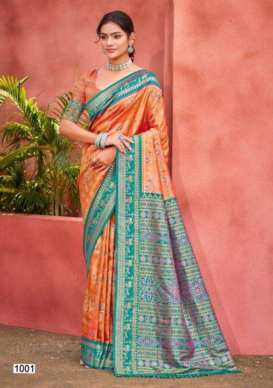 Bunawat Piya Basanti Silk