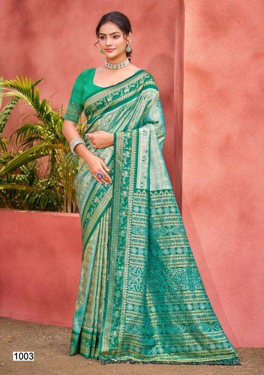 Bunawat Piya Basanti Silk