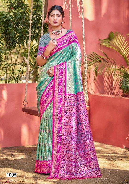 Bunawat Piya Basanti Silk