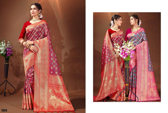 BUNAWAT RUCHI Silk Patola Zari Weaving Saree