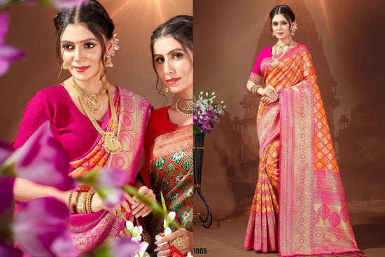 BUNAWAT RUCHI Silk Patola Zari Weaving Saree