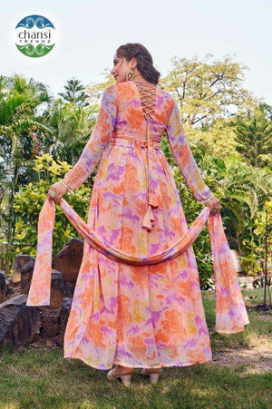 Chansi Trendz Aakarshini 57 Series Gown Wholesale Catalogue - Amrah Wholesale