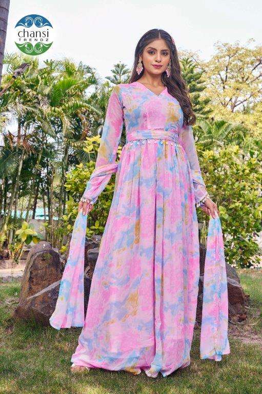Chansi Trendz Aakarshini 57 Series Gown Wholesale Catalogue - Amrah Wholesale