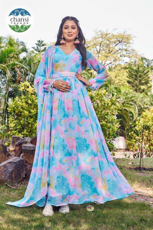 Chansi Trendz Aakarshini 57 Series Gown Wholesale Catalogue - Amrah Wholesale