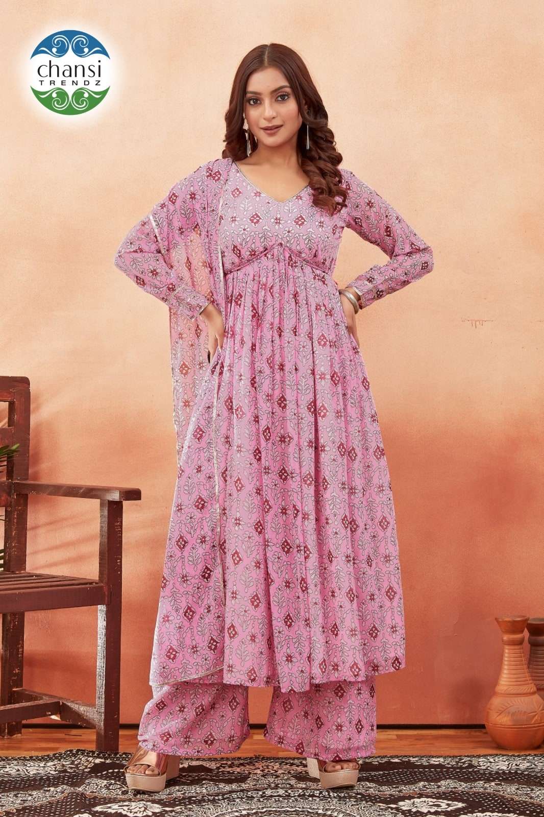 CHANSI TRENDZ AMRITAAYAI Salwar Suit Set Wholesale Catalogue