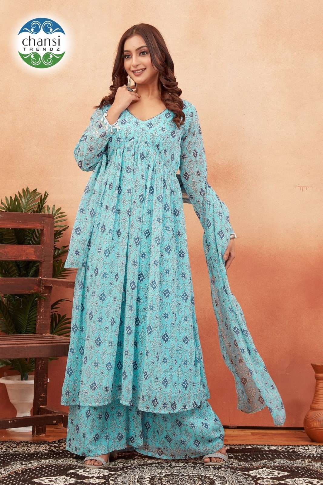 CHANSI TRENDZ AMRITAAYAI Salwar Suit Set Wholesale Catalogue
