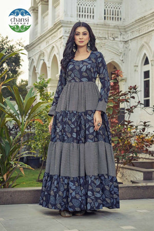 Chansi Trendz Indira Gown - Amrah Wholesale